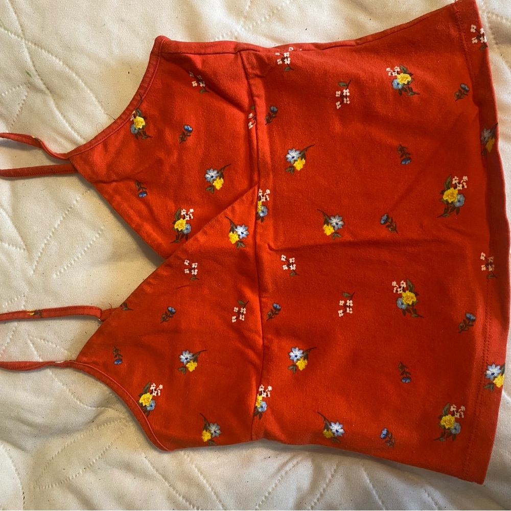 Forever 21 Vibrant Red Top